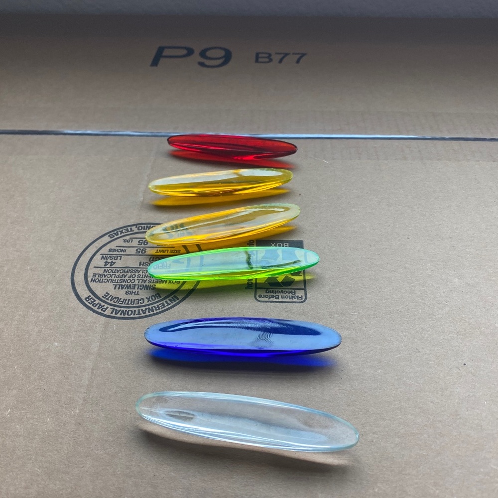 Spinners, solid clear color!